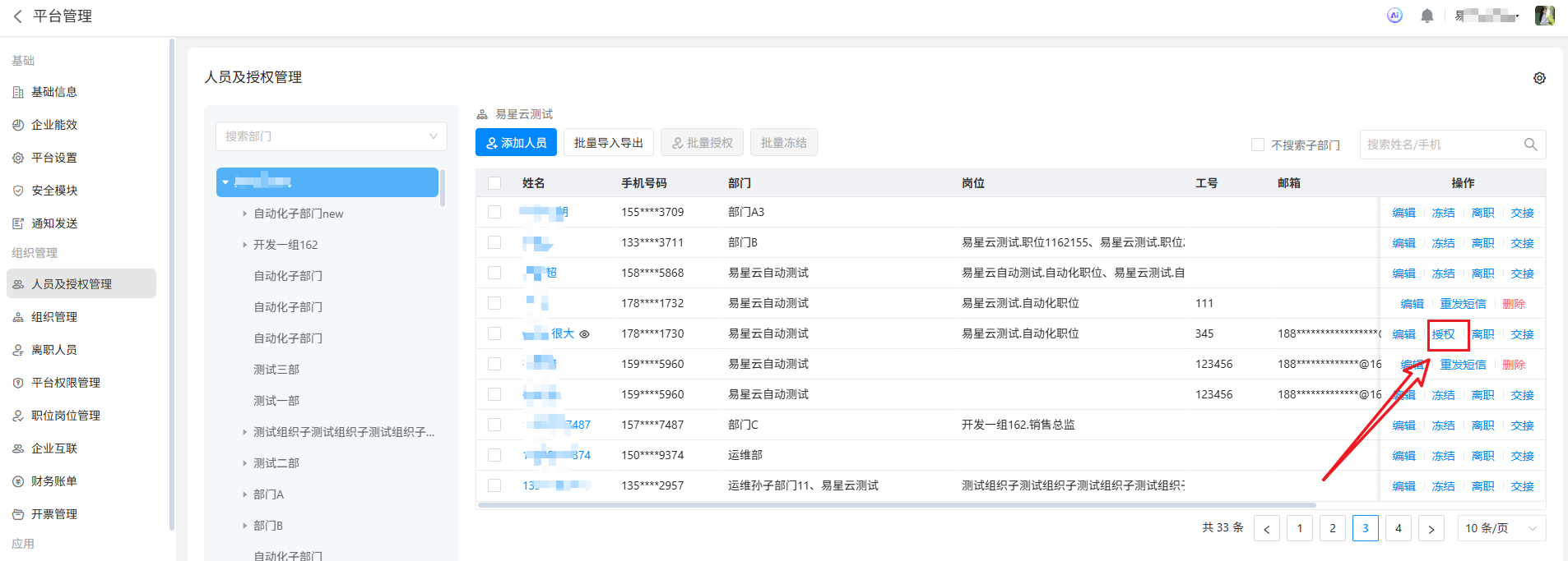 授权